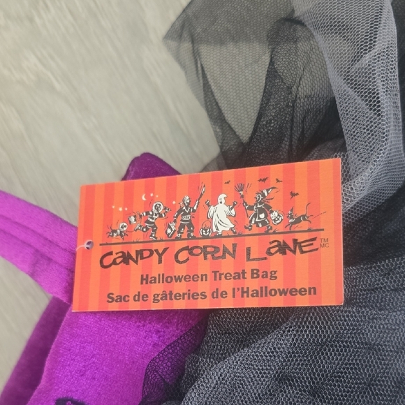 Wicked Witch Halloween Treat Bag with Black Tutu, Free with costum purchase - Picture 2 of 5